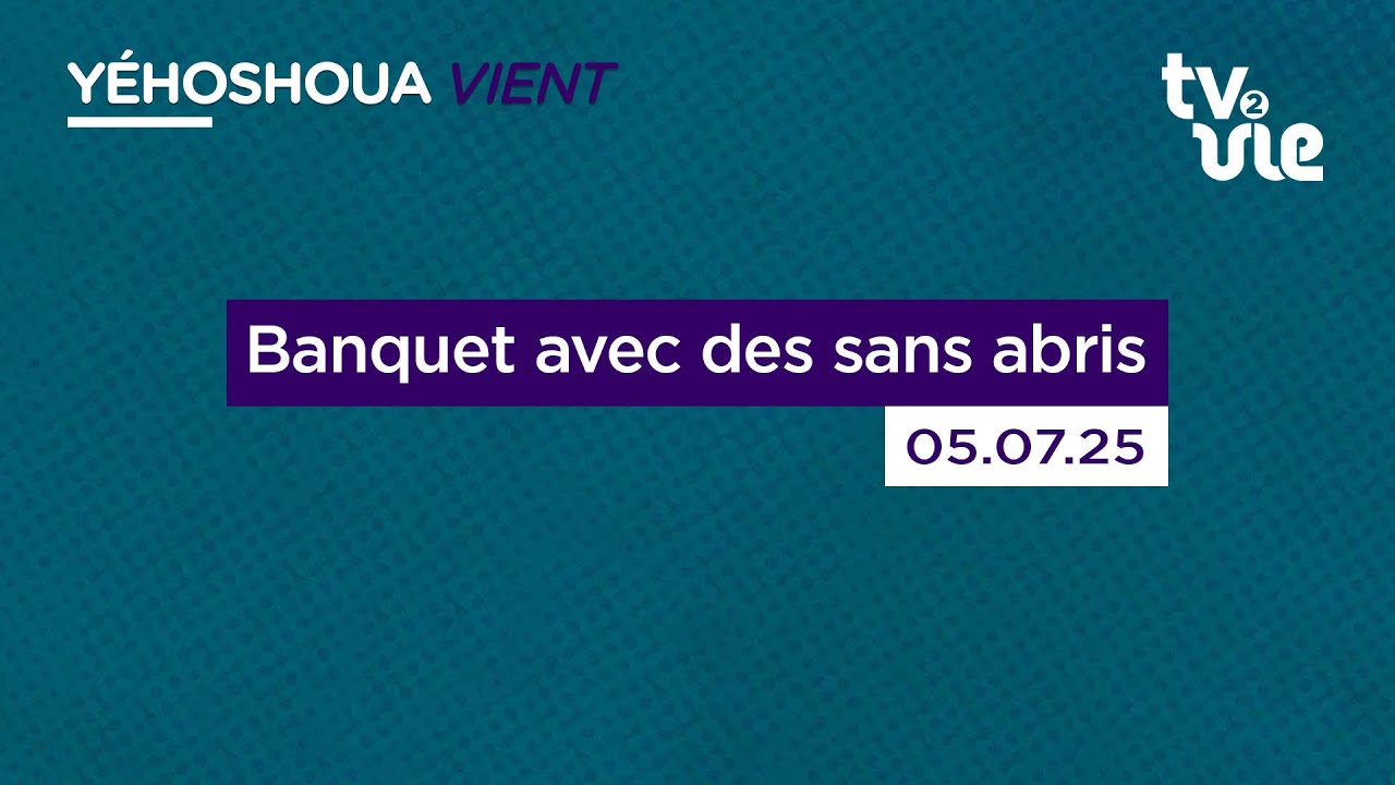 Thumbnail of video: Banquet avec des sans abris