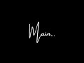 Arijit Singh Tera Yaar Hoon Main Black Screen Status No Copyright Lo Fi Mixed