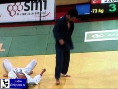 Judo 2009 Paris: Wang (KOR) -  Kambur (TUR) [-73kg].