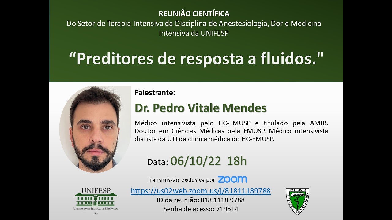 Preditores de resposta a fluidos.