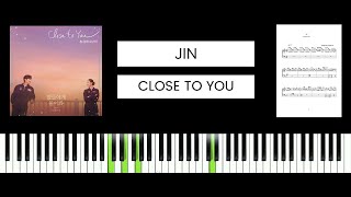 Download lagu Jin - Close to You (BEST PIANO TUTORIAL & COVER) mp3