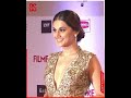 Kajal Agarwal Deep Cleavage Showing Look In Red Carpet Tapse Pannu Looking Hot Divya K Kumar