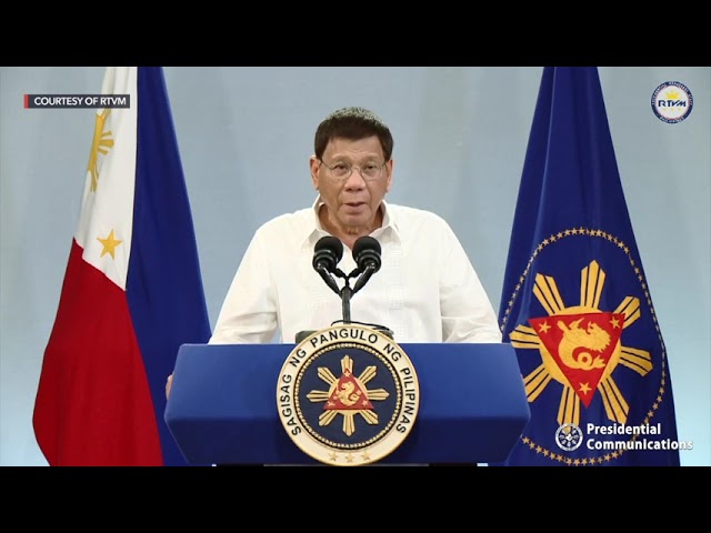Duterte speaks at Communist Party of China summit for political parties
