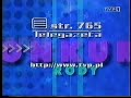 Program Pierwszy Zapowiedzi Audiotele Oraz Blok Reklamowy 31 12 2002 01 01 2003 R