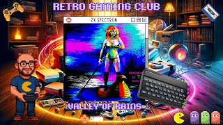 Valley of Rains | ZX Spectrum | Review & Gameplay | Retro Adventure Classic!