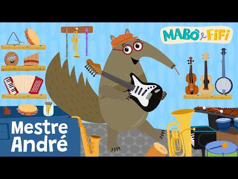 MESTRE ANDRÉ | videoclipe musical infantil com Mabô e Fifi