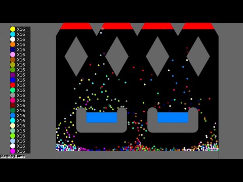 Survival Proliferation 27 - Marble Race in Algodoo