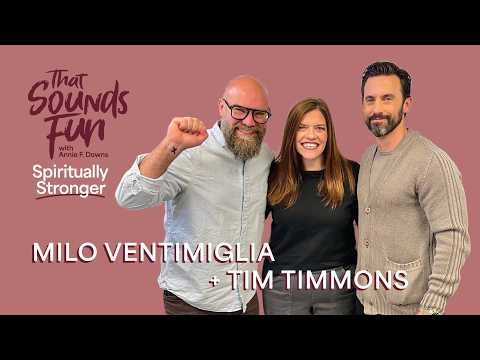 Finding Purpose in the Fire and Deep Friendship with Milo Ventimiglia & Tim Timmons- Ep 1034