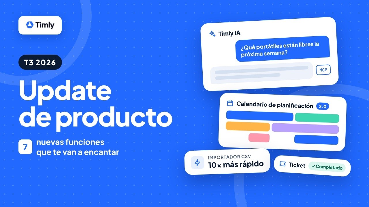 Update de producto de Timly – T3 2026