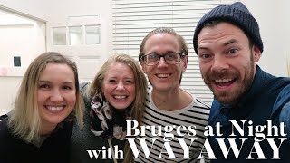 Visit Bruges at Night with The Way Away (Belgium Travel Vlog) | Eileen Aldis Travel Channel