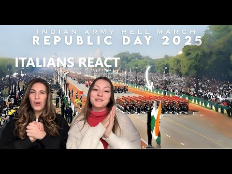 Italians React To Republic Day Hell March 2025
