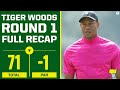 2022 Masters: Tiger Woods finishes with a 1-under (71) in Round 1 [FULL RECAP] | CBS Sports HQ