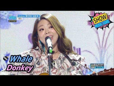 [Hidden Song] Whale - Donkey, 웨일 - 좋아하는 일을 해 Show Music core 20170610