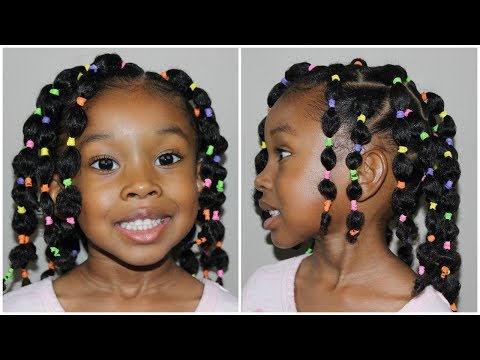 Pinterest Inspired Bubble Ponytail's | Kids Natural...
