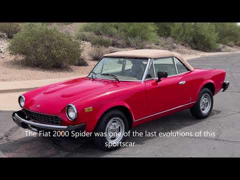 1981 Fiat 2000 (CC-1640497) for sale in Phoenix, Arizona