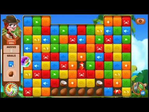 Lost Island Blast Adventure Level 834 - NO BOOSTERS 🏝️ | SKILLGAMING ✔️