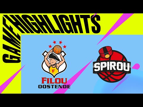 Filou Oostende vs. Spirou Basket #BNXTLeague
