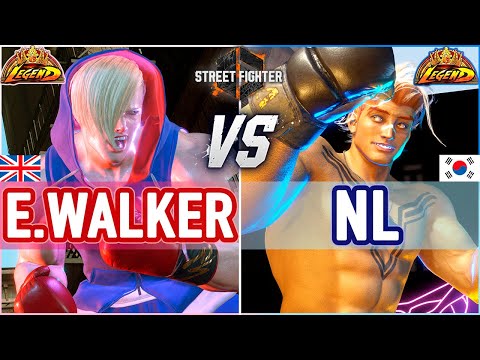 SF6 🔥 Ending Walker (Ed) vs NL (Luke) 🔥 SF6 High Level Gameplay