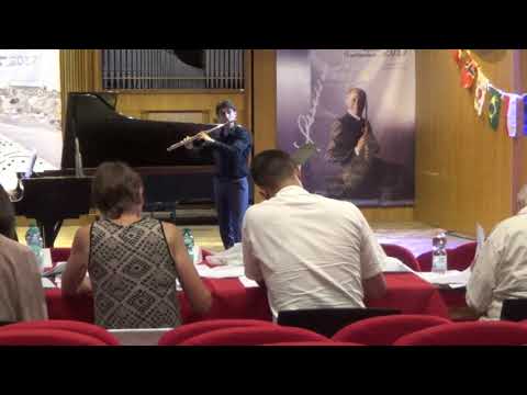 #2  Bruno Mario, Italy Cat B Semifinal Severino Gazzelloni 2017