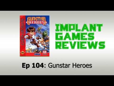 Gunstar Heroes Review (Sega Genesis) 60 fps