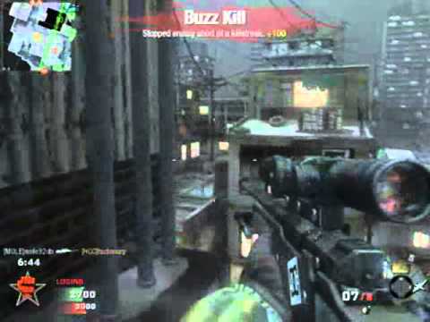 Black Ops Sniping clips on Kowloon