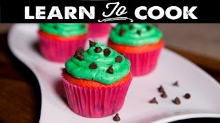 Learn To Cook: Watermelon Cupcakes