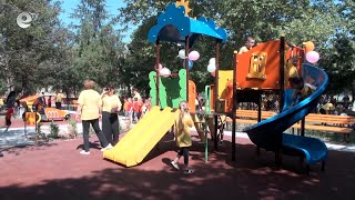 Реновираха двора на ДГ "Слънце" в Димитровград