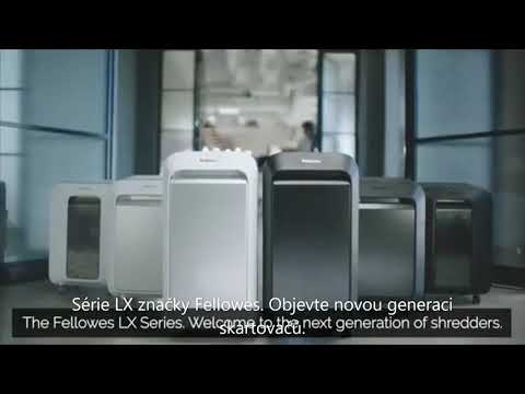 Skartovač Fellowes LX 211 černý