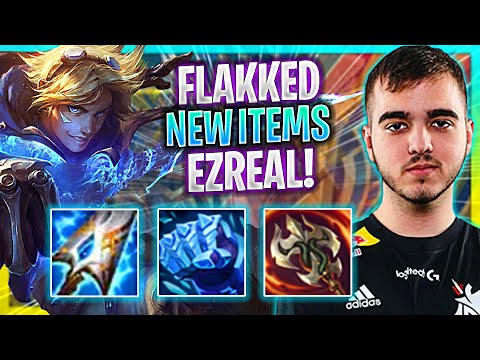FLAKKED TRIES EZREAL WITH NEW ITEMS! | Flakked Plays Ezreal ADC vs Samira! | Preseason 2023