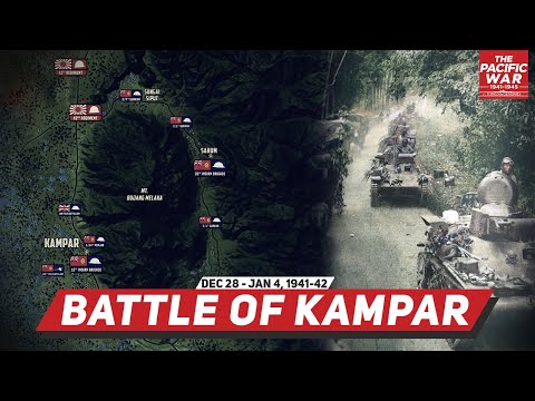 Battle of Kampar - Pacific War #6 Animated Historical DOCUMENTARY