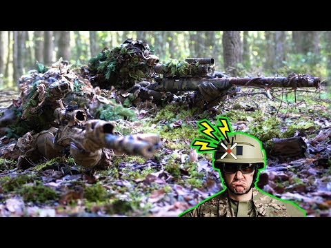 "Very Close" Sniper Head Shot Makes Airsofter Angry 😡 (Ghillie Airsoft)