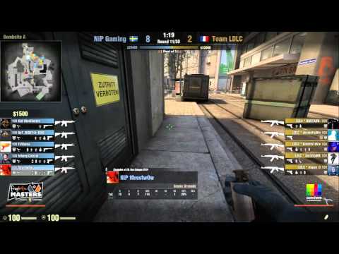 Fragbite Masters S3: NIP vs LDLC G1 | Ninjas in Pyjamas vs Team-LDLC G1 (02.10.2014)