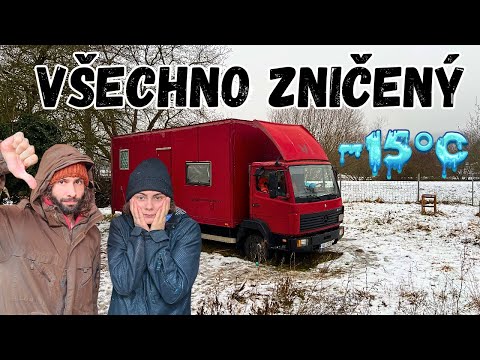 Jak se žije v obytňáku v zimě? Přežijeme to?