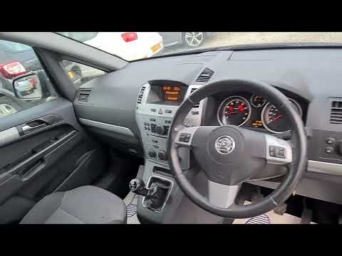 2010 Vauxhall Zafira 7 Seater Blue