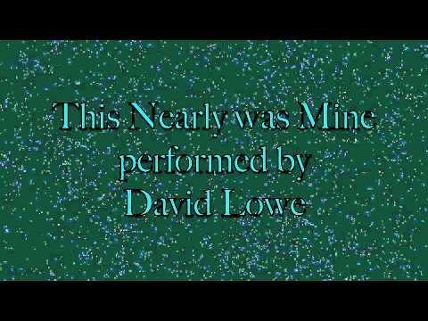 This Nearly was Mine