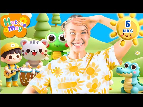 Baby & Toddler Learning 🌟 "Best Of" Hattie May - 🌟 5 Hours of Songs, Games & Adventures