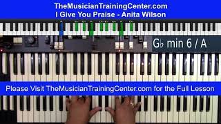 Organ: How to Play &quot;I Give You Praise&quot; by Anita Wilson