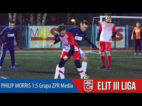 PHILIP MORRIS 1:5 Grupa ZPR Media - ELIT III Liga ZIMA 2017