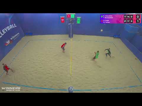 15:45 D. Vakulenko / Y. Bohdashkin - O. Kulyk / O. Yurtov 24.01.2023 | Winners Beach Volleyball