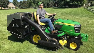 John Deere 20-bushel Click-N-Go Material Collection System