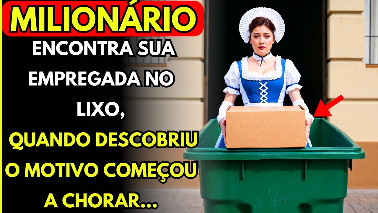 MILIONÁRIO ENCONTRA SUA EMPREGADA NO LIXO, QUANDO DESCOBRIU O MOTIVO COMEÇOU A CHORAR...