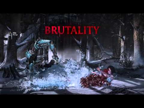 Mortal Kombat X- Triborg Brutality- Penguin Surfing
