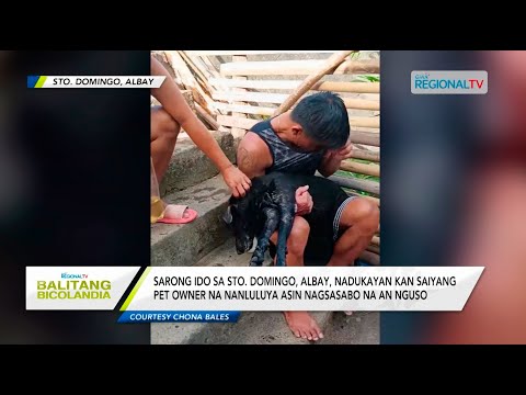 Balitang Bicolandia: Ido, nadukayan kan saiyang pet owner na nanluluya asin nagsasabo na an nguso