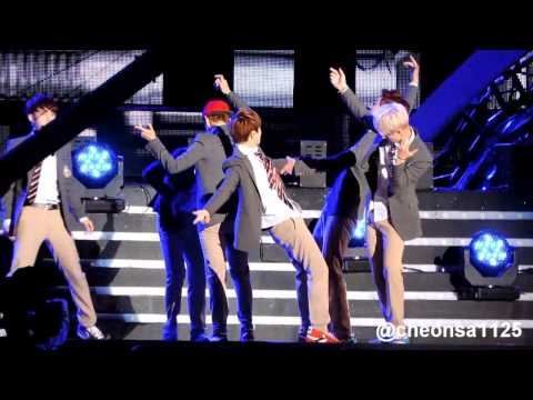 130914 인천 스카이페스티벌 EXO-K "늑대와미녀(Wolf)"