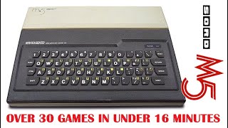 Over 30 Sord M5 Games In Under 16 Minutes