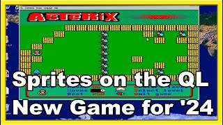 Replacing a Game's Sprites: Asterix on the Sinclair QL!