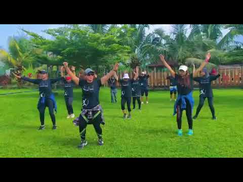 Senam Aerobik di Wahana Edukasi dan Outbound Candi