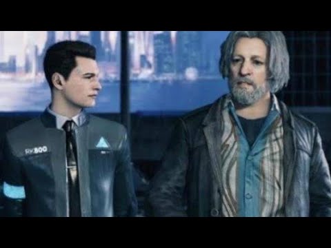 Hank & Connor:Detroit Become Human PS4 Action Gameplay