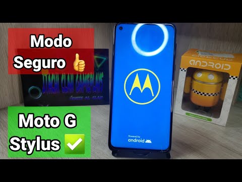 Quitar y Poner Modo Seguro En Un Motorola Moto G Stylus Android 11