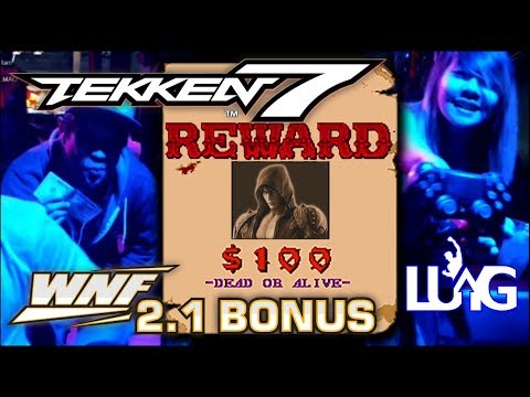 WNF 2.1 Bonus - RunItBlack Bets Rip $100 He'll Win WNF 2.1 - TEKKEN 7